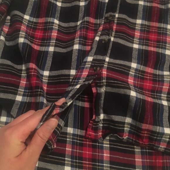 FLANNEL HOODIE 😍❤️ - Picture 3 of 5